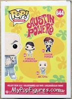 Dr. Evil from Austin Powers - Pop! Vinyl Figures manufactured by Funko [Back]