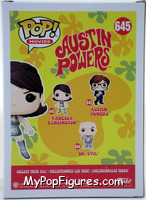 Vanessa Kensington from Austin Powers - Pop! Vinyl Figures manufactured by Funko [Back]