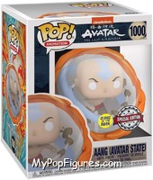 Aang (Avatar State) (Glows in the Dark) from Avatar the Last Airbender - Pop! Vinyl Figures manufactured by Funko [Front]