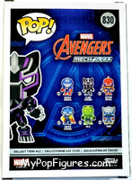 Black Panther from Avengers - Avengers MechStrike Pop! manufactured by Funko [Back]