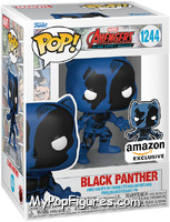 Black Panther (with Pin) from Avengers - Beyond Earth's Mightiest Pop! manufactured by Funko [Front]