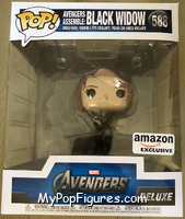 Black Widow (Deluxe) from Avengers - Avengers Assemble Pop! manufactured by Funko [Front]