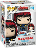 Black Widow (With Pin) from Avengers - Beyond Earth's Mightiest Pop! manufactured by Funko [Front]