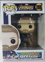 Captain America from Avengers - Avengers Infinity War Pop! manufactured by Funko [Front]