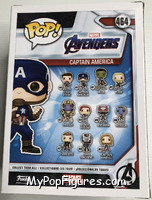 Captain America from Avengers - Avengers Pop! manufactured by Funko [Back]