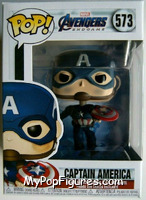 Captain America (Flying) (Mjolnir) from Avengers - Avengers Endgame Pop! manufactured by Funko [Front]