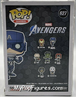 Captain America (GamerVerse) from Avengers - Avengers Pop! manufactured by Funko [Back]