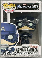 Captain America (GamerVerse) from Avengers - Avengers Pop! manufactured by Funko [Front]