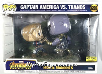 Captain America vs. Thanos (Movie Moments) from Avengers - Avengers Infinity War Pop! manufactured by Funko [Front]