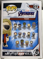 Thor (Casual) from Avengers - Avengers Endgame Pop! manufactured by Funko [Back]