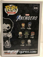 Hulk (Skeleton) (Gamerverse) from Avengers - Avengers Pop! manufactured by Funko [Back]