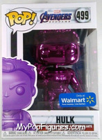 Hulk (Gauntlet) (Purple Chrome) from Avengers - Avengers Endgame Pop! manufactured by Funko [Front]