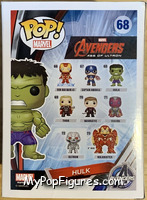 Hulk (Savage) from Avengers - Avengers Age of Ultron Pop! manufactured by Funko [Back]