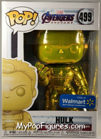 Hulk (Gauntlet) (Yellow Chrome) from Avengers - Avengers Endgame Pop! manufactured by Funko [Front]