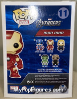 Iron Man (Mark VII) from Avengers - Avengers Pop! manufactured by Funko [Back]