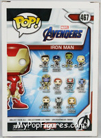 Iron Man (Mark 85) from Avengers - Avengers Pop! manufactured by Funko [Back]