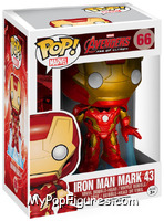 Iron Man Mark 43 from Avengers - Avengers Age of Ultron Pop! manufactured by Funko [Front]