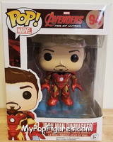 Iron Man (Unmasked) (Mark 43) from Avengers - Avengers Age of Ultron Pop! manufactured by Funko [Front]