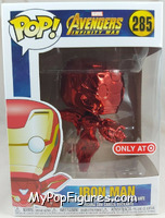 Iron Man (Mark L) (Red Chrome) from Avengers - Avengers Infinity War Pop! manufactured by Funko [Front]