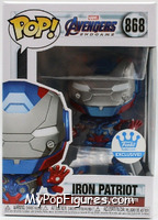 Iron Patriot (Metallic) from Avengers - Avengers Endgame Pop! manufactured by Funko [Front]