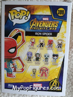 Iron Spider from Avengers - Avengers Infinity War Pop! manufactured by Funko [Back]