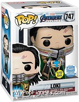 Loki (Tesseract) (Glows in the Dark) from Avengers - Avengers Endgame Pop! manufactured by Funko [Front]