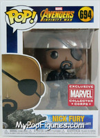 Nick Fury (Snapped) from Avengers - Avengers Infinity War Pop! manufactured by Funko [Front]