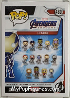 Rescue from Avengers - Avengers Endgame Pop! manufactured by Funko [Back]