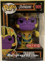 Thanos (Blacklight) from Avengers - Avengers Pop! manufactured by Funko [Front]