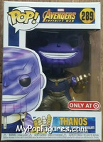 Thanos (Gauntlet) (Metallic) from Avengers - Avengers Infinity War Pop! manufactured by Funko [Front]