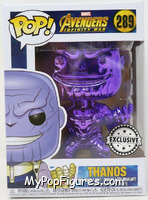 Thanos (Gauntlet) (Purple Chrome) from Avengers - Avengers Infinity War Pop! manufactured by Funko [Front]