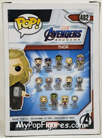 Thor (Mjolnir and Stormbreaker) from Avengers - Avengers Endgame Pop! manufactured by Funko [Back]