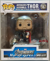 Thor (Deluxe) from Avengers - Avengers Assemble Pop! manufactured by Funko [Front]