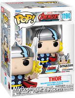 Thor (with Pin) from Avengers - Beyond Earth's Mightiest Pop! manufactured by Funko [Front]