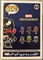 Venom from Avengers - Mech Strike Pop! manufactured by Funko [Back]