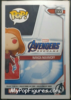 Wanda Maximoff (Glows in the Dark) from Avengers - Avengers Endgame Pop! manufactured by Funko [Back]