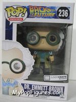 Dr. Emmett Brown from Back to the Future - Pop! Vinyl Figures manufactured by Funko [Front]