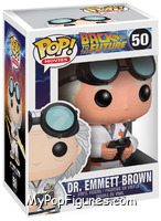 Dr. Emmett Brown from Back to the Future - Pop! Vinyl Figures manufactured by Funko [Front]