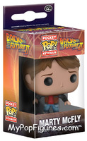 Marty McFly from Back to the Future - Pop! Keychains manufactured by Funko [Front]