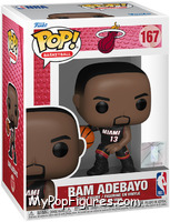 Bam Adebayo (Heat) from Basketball - Pop! Vinyl Figures manufactured by Funko [Front]