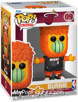 Burnie (Miami Heat) from Basketball - Mascots Pop! manufactured by Funko [Front]