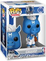 Champ (Dallas Mavericks) from Basketball - Mascots Pop! manufactured by Funko [Front]