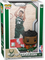 Giannis Antetokounmpo from Basketball - Pop! Trading Cards manufactured by Funko [Front]