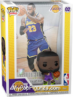 LeBron James from Basketball - Pop! Trading Cards manufactured by Funko [Front]