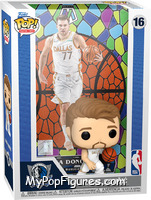 Luka Doncic (Mosaic) from Basketball - Pop! Trading Cards manufactured by Funko [Front]