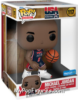 Michael Jordan (US Dream Team) (10" Scale) from Basketball - Pop! Vinyl Figures manufactured by Funko [Front]