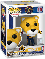 Rocky the Mountain Lion (Denver Nuggets) from Basketball - Mascots Pop! manufactured by Funko [Front]