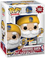 Warriors Santa from Basketball - Holiday Pop! manufactured by Funko [Front]