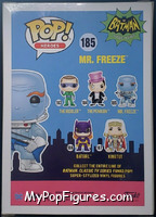 Mr. Freeze from Batman - Classic TV Series - Pop! Vinyl Figures manufactured by Funko [Back]