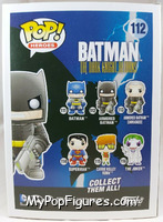 Armored Batman (Mask) from Batman - Dark Knight Rises Pop! manufactured by Funko [Back]